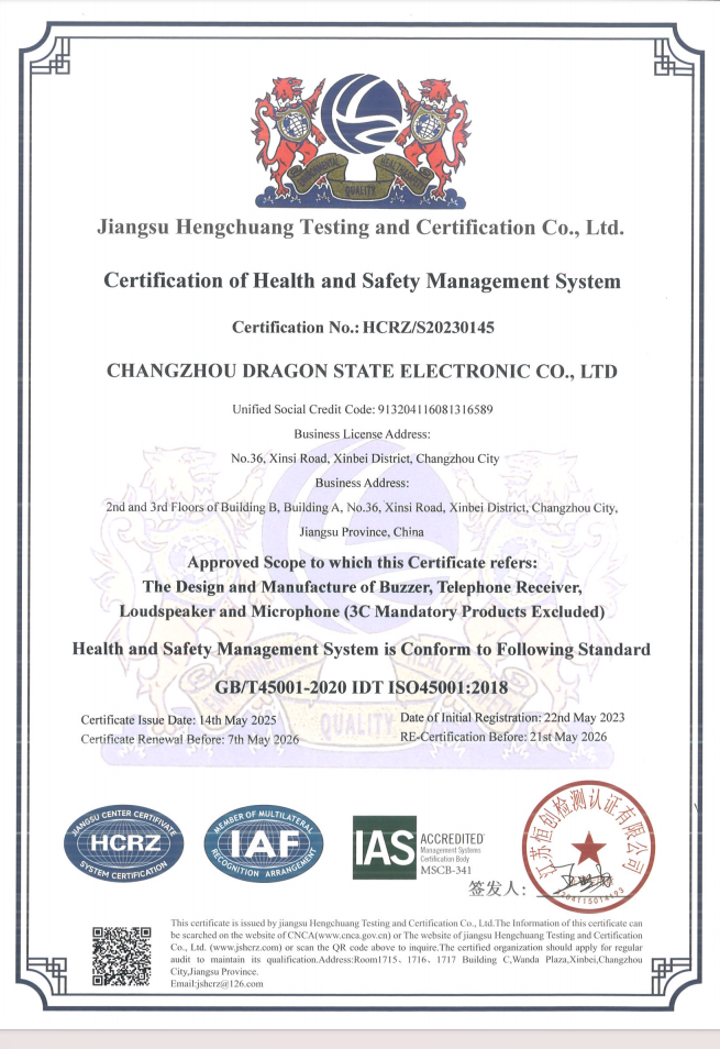 ISO 45001 Certification